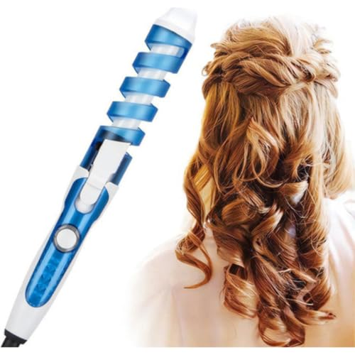 Kit Prancha Chapinha Nano Titanium + Secador Profissional 8600w + Modelador De Cachos Spiral Voltage