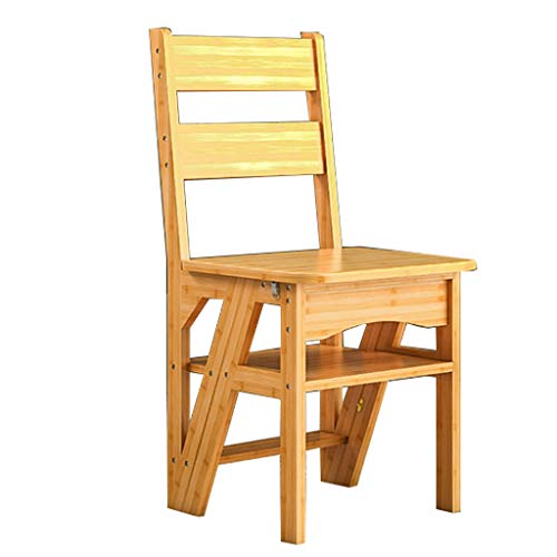 Escalera de madera resistente de 4 niveles con carga de 150 kg 2