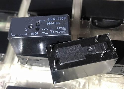 Relé JQX-115F 012-2HS4A mini relé de potencia de 6 pines para módulos electrónicos industriales 12V