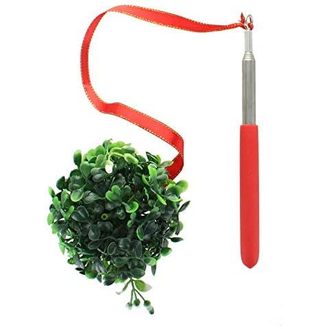 Christmas Jingle Mistletoe On-The-Go, Red/Green, 2.5 ft Cover