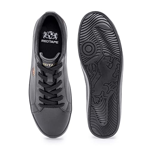 Image of Red Tape Men's Low-Top Casual Sneakers- Lace-Up Sneakers