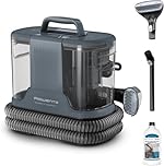 Rowenta Clean It Compact, aspirador de estofos, limpador de manchas, limpador de carpete portátil multiusos, design compacto, sujidade para animais de estimação, 400 W, IN3011F0