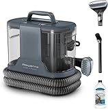 Rowenta Clean It Compact, Aspirador de tapicerías, Limpiador de manchas y moquetas, Suciedad de mascotas, Potencia de 400 W, Portátil multiusos, Rápido y fácil, Diseño Compacto, IN3011F0