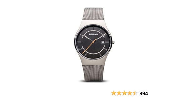 Amazon.co.jp: [Bering] 腕時計 クラシック 11938-007 シルバー : Max