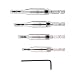 Produktbild Fdit 4-teiliges selbstzentrierendes Bohrer-Set für Tür- und Fensterscharniere, Lochstanzer, 5/64 Zoll, 7/64 Zoll, 9/64 Zoll, 11/64 Zoll, Holzbearbeitungswerkzeug