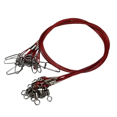 Wire Leaders para Pesca en Agua Salada 40 Piezas Acero miniatura 1