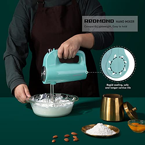 Reviews for Hand Mixer Electric 5 Speed, REDMOND 250W Power Mixer