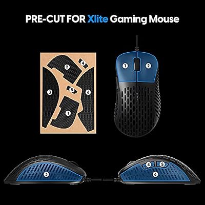 Pulsar Gaming Gears Xlite/Xlite Wireless / v2 Wireless Anti Slip Mouse, Anti-Slip Tape Set, Polymer, Ultra Thin, Clean Removable, 3M Tape, Domestic Genuine Product, for Xlite/Xlite v2, Soft Type