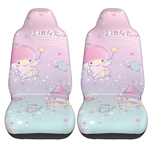 キキララ　シートカバー　座席カバー　カー用品　2011年製 Amazon | リトルツインスターズ キキララ カーシートカバー 車用シート