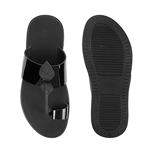 Image of Mochi Mens Leather Kolhapuris