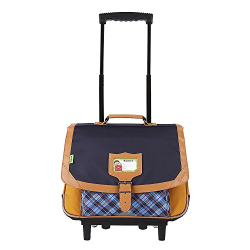Tann's Bolso Escolar, Tartan Jaune (Amarillo) - 42216.0