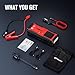 GOOLOO 6000A Jump Starter GT6000 Car Starter with 100W Bi-Directional Fast Charge, Powerful 12V Auto Battery Booster(All Gas & up to 12L Diesel Engine), Supersafe Portable Jump Box for Emergency Use