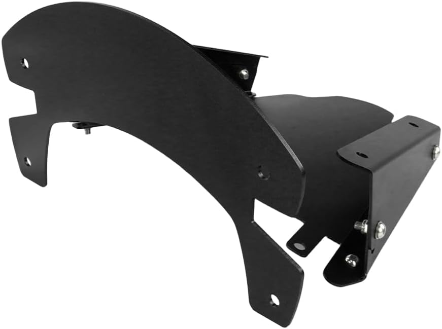 Motorcycle Rally Dash Kit, Height Adjust Lifter Windshield Fit for KLR650 2008-2018