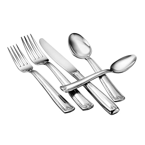 Liberty Tabletop Prestige 45 Piece Flatware Set For 8 Made In Usa #TOP3