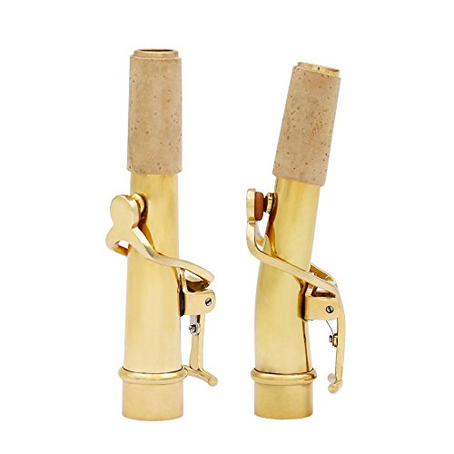 Manche de saxophone bémol HUIOP bocal coude droit laiton accessoire saxophone ténor