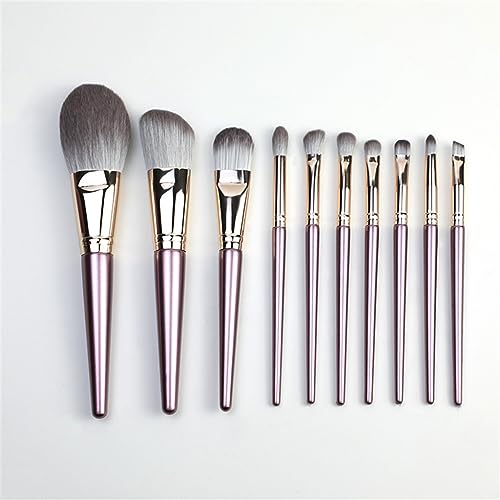 Pinceaux de maquillage de haute qualité avec pinceau de fond de teint doux complet