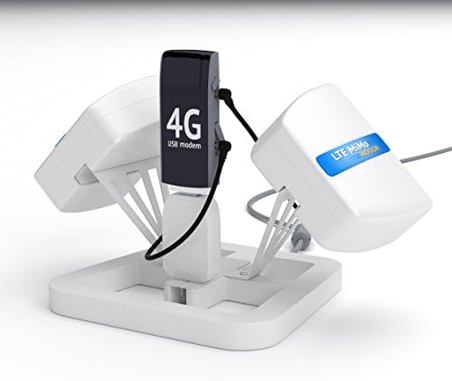 BAS-2003 LTE MiMO Indoor (TS9) 4G/LTE High Gain Signal Booster Antenna for USB dongle (not Included)