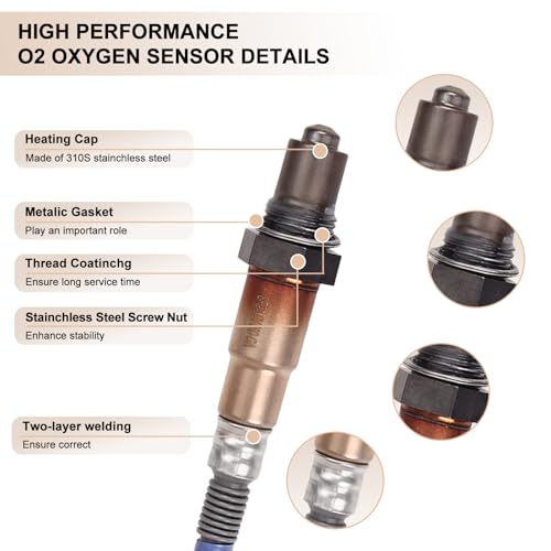 Sensor de Oxígeno Upstream para Ford y Lincoln miniatura 2
