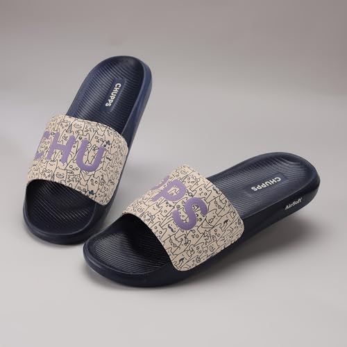 Image of CHUPPS Roadster Grey Drift Orthopedic Slippers | Soft Footpharma Footbed | Breathable Ventilation Holes | Lightweight Flip Flops | Anti-Skid Chappals for Everyday For Mens