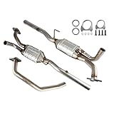 ZonCar Catalytic Converter Replacement for 1996 1997 1998 1999 Do-dge R-a-m 1500 2500, Catalyst 2 Pore, 1 PC