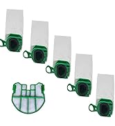 5 Premium JaTop Staubsaugerbeutel + 1 Motorschutzfilter kompatibel mit Vorwerk Kobold VB 100 Akku...