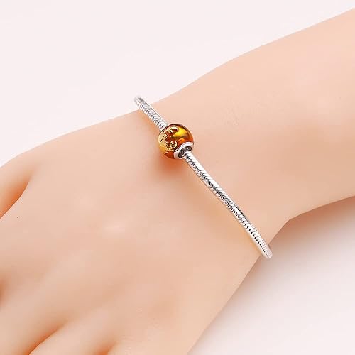 Miniatura 4 de Dijes de cumpleaños del signo del zodiaco, regalos para el día de la madre, dijes de esmalte de plata esterlina 925 con circonita transparente