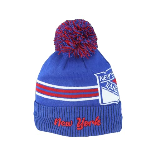 Image of ZHATS NHL Unisex-Adult NHL Officially Licensed Beanie Pom Rush