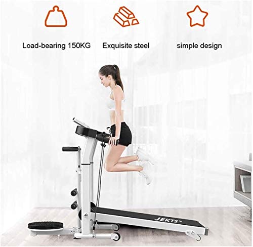 Image of Treadmill Jogging Fitness Aerobic Treadmills Professional Treadmill Roller Design for Easy Movement Walking Suitable for Home