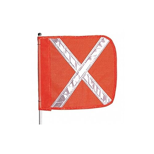 Warning Whip, HD, 3 Ft, Includes X Flag
