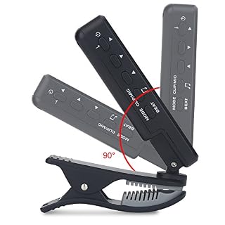 Dilwe Accordeur de Guitare, FMT-209 Clip-on Numérique Grand Écran LCD Accordeurs pour Guitare Basse Ukulélé Violon - Les Beatles, Paul McCartney, John Lennon, RIngo Starr, George Harrison Dilwe Accordeur de Guitare, FMT-209 Clip-on Numérique Grand Écran LCD Accordeurs pour Guitare Basse Ukulélé Violon – Image 6