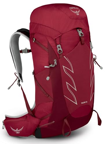 Osprey Europe Talon 33 Wanderrucksack für Männer Cosmic Red - L/XL