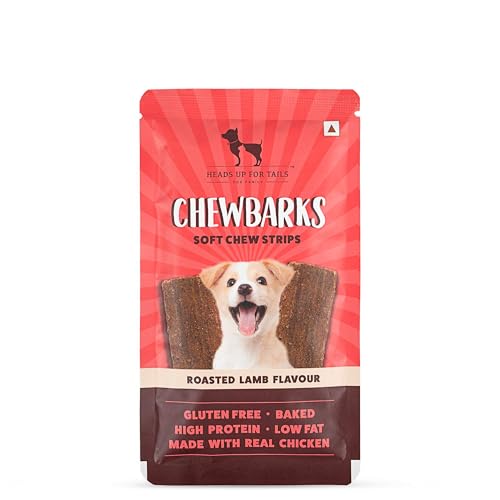 HUFT Chewbarks Roasted Lamb Soft Chew Strips Treat for Dogs (30gm) (B0CSKJLHYL) Amazon Price History, Amazon Price Tracker