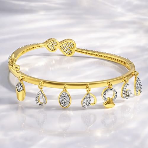 Image of Rubans Stainless Steel Bracelet Stylish Trendy Jewellery Gift for Women & Girls