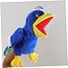 Imagen de Vaguelly Juguete De Pavo Real De Peluche Marioneta De Mano para Niños Interactivo