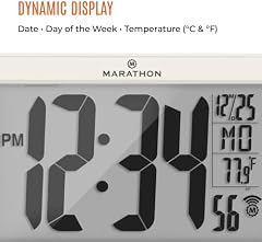 MARATHON Atomic Wall Clock product photo MARATHON Atomic Wall Clock product photo