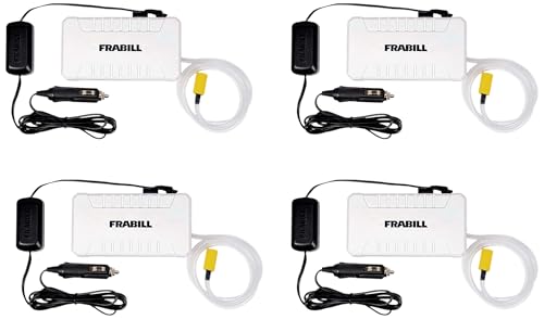 Image of Frabill Magnum Bait Station Replacement Aerator, White, One Size (Pack of 4)