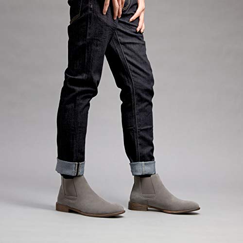 Image of Jousen Men's Chelsea Boots Lightweight Casual Chukka Ankle Boots Classic Elastic Dress Boots For Men