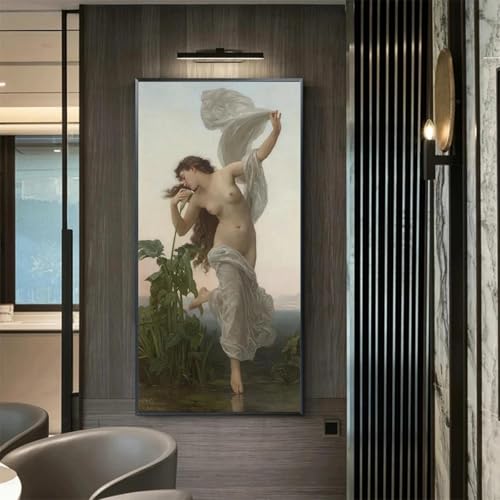 Toile Aube danse pour décoration maison chic et grand tableau de salon mural classique 60x120