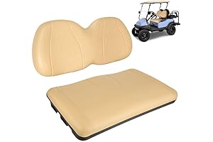 10LOL Golf Cart Front Seat Cushion and Backrest: Upgrade Your Ride with Comfort and Style