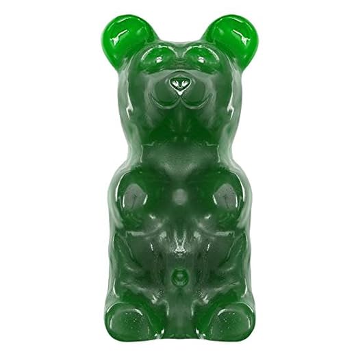 The Gummy Bear Guy | World's Largest Gummy Bear (Green Apple)