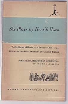 Mass Market Paperback Six Plays By Henrik Ibsen Book