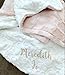 Personalized Plush Baby Blanket