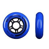 Rollerex VXT500 RipStik Wheels (Multiple Color Options Available) (2-Pack) (Deep Sea Blue) (80mm) -...