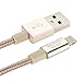 Sharper Image 6-Foot Lightning Cable, Gold