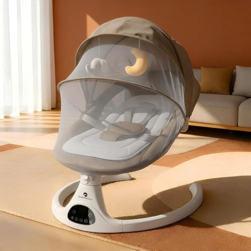 Image of StarAndDaisy Baby Rockers for 0 to 2 Years, Baby Multi Functional Rocker for Babies (601 Beige)
