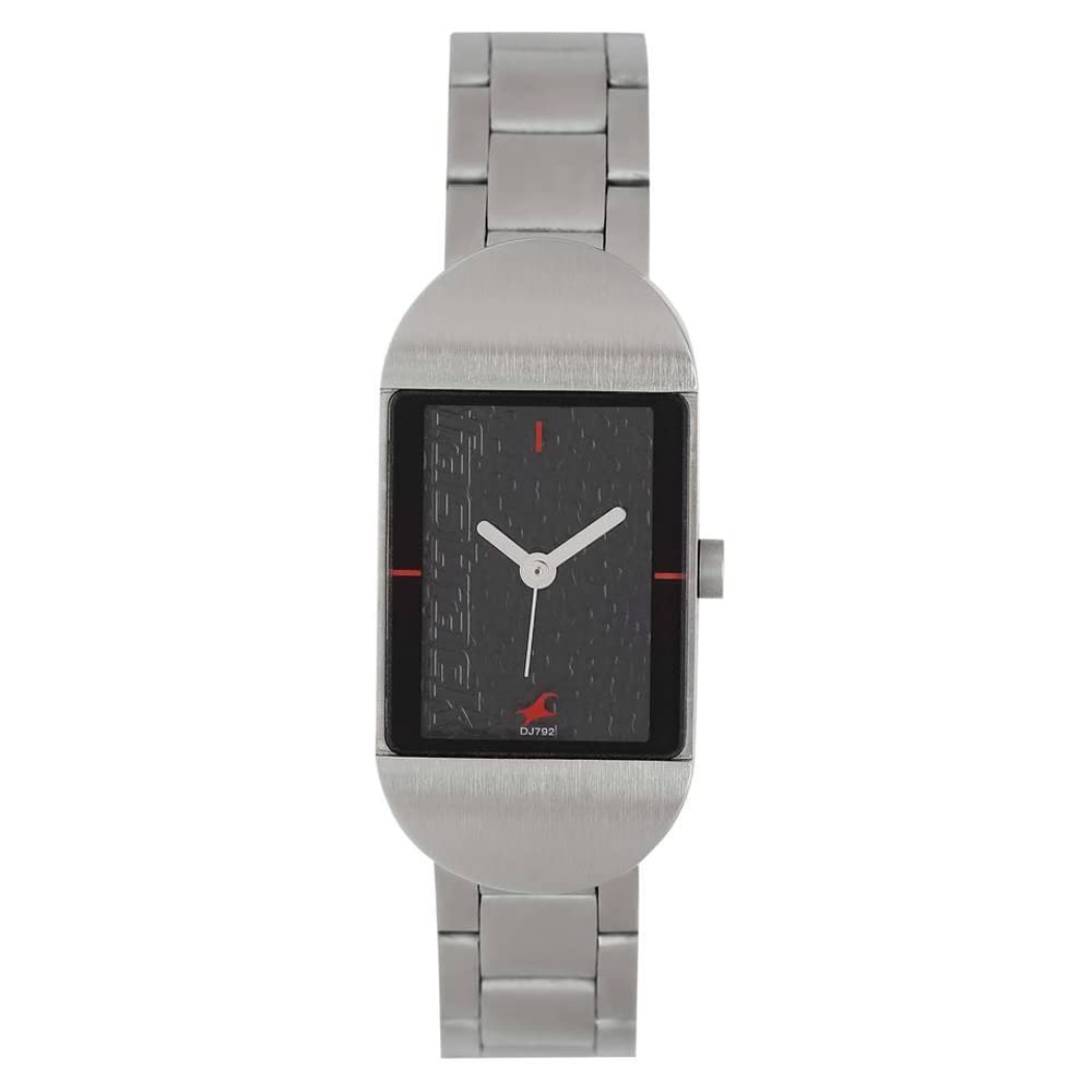Fastrack Women Stainless Steel Go Skate Analog White Dial Watch-Nn6201Sm01/Np6201Sm01, Band Color-Silver (B082XL8ZWR) Amazon Price History, Amazon Price Tracker