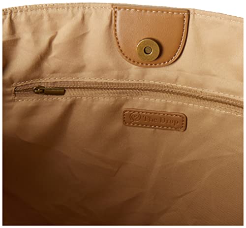 The Drop Tracy Large Canvas Detail Straw Tote - Image 6