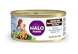 Halo Wet Cat Food, Sensitive Stomach Cat Food, Grain Free, Quail & Garden 5.5oz Can (Pack of 12)
