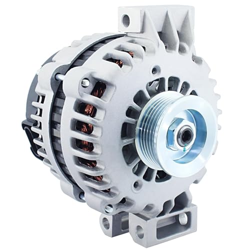 Image of Alternator Replacement New 150Amp 4.2L for 2002-2005 GMC Envoy, 04-05 Envoy XL XUV, 02-05 Chevrolet Trailblazer, 04-05 Buick Rainier, 02-04 Oldmobile Bravada, ADR0307 400-12179 10464468 15062413