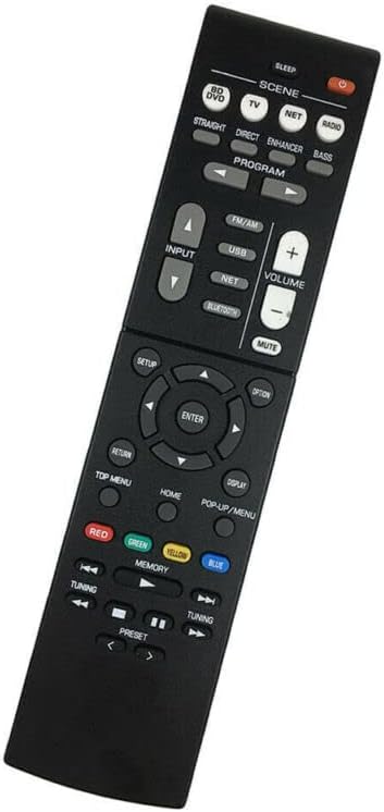 Replacement Remote Control Replace for TV/Audio/Projector for Yamaha HTR-5790 RX-V581BL HTR-5790BL AV Receiver
